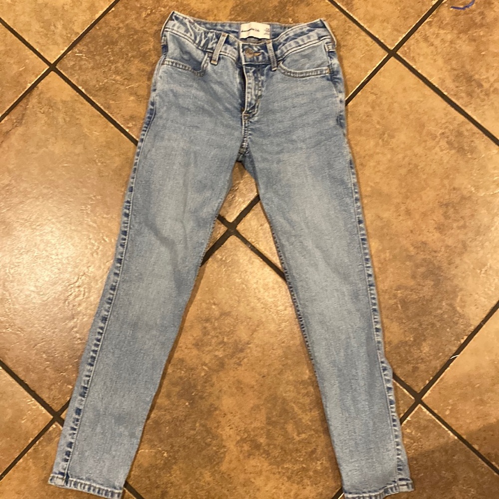 Abercrombie kids girls size 7/8 long jeans